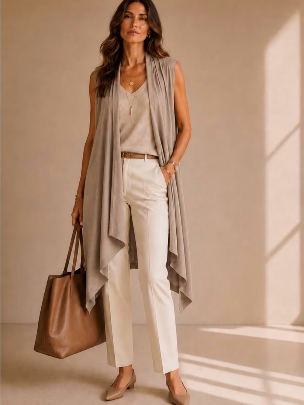 Tristan Elegant Long Cardigan – XL – Like New